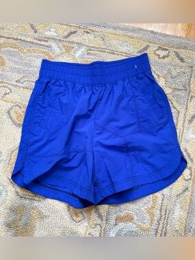Free People Movement Electric Blue Running Shorts NWOT S/P